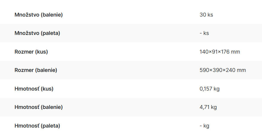 Čelo bočné pre napojenie na odpad DN110 | AVZ-P010 - logistické informácie