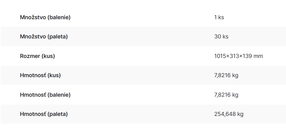 Vonkajší žľab štrbinový s asymetrickým revíznym nástavcom 160 mm, nerez | AVZ101S-R322R - logistické informácie