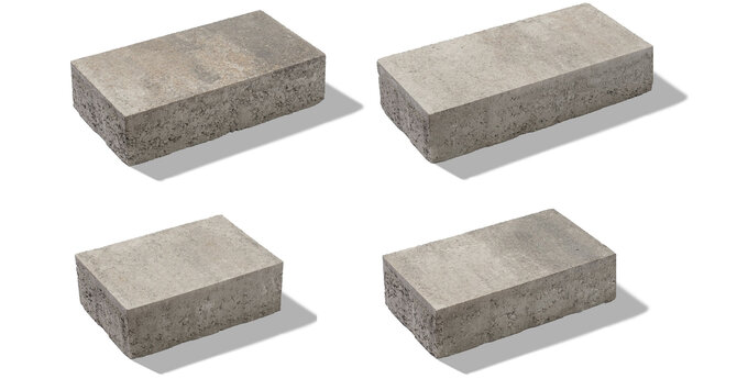 Zámková dlažba VOLTANA - rozmery 24x16x8 cm , 28x16x8 cm , 32x16x8 cm, 36x16x8 cm