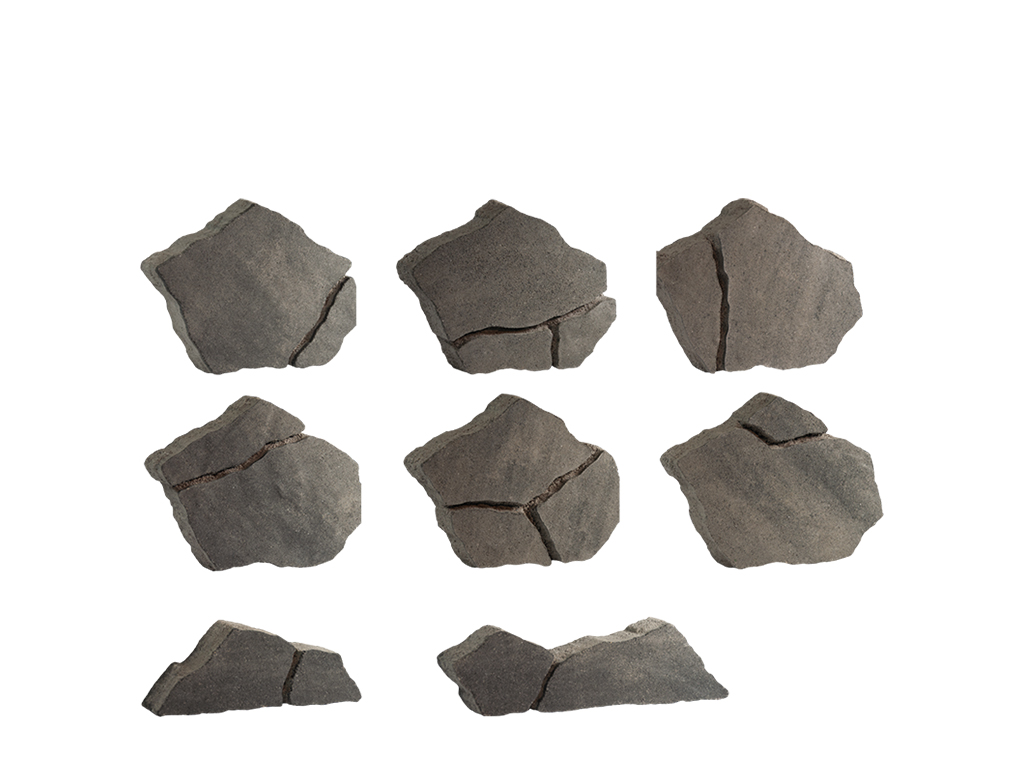Zámková dlažba - Sasso colormix 6 cm