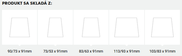 Zámková dlažba - Granit vymývaná 6 cm
