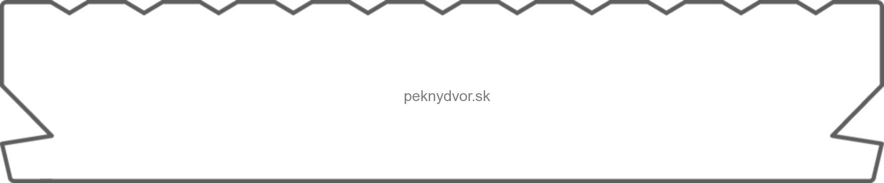 Terasová doska Termojaseň Profix 2 jemne drážkovaný/hladký | 3700 mm