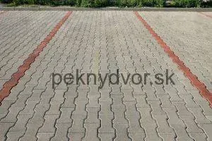 Priemyselná dlažba HÁČKO | 16,5 x 10 x 8 cm (polovičný prvok)