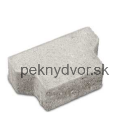 Priemyselná dlažba HÁČKO NEHLUČNÁ | 16,5 x 10 x 6 cm (polovičný prvok)