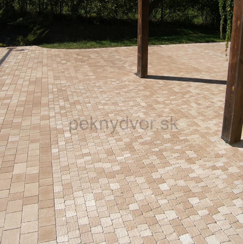 Zámková dlažba - Granit antico 6 cm