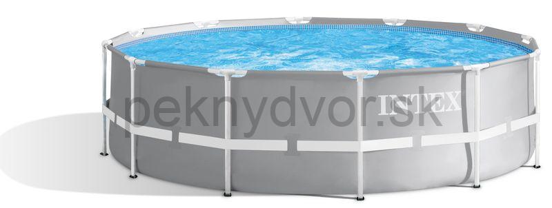 Bazén Intex® Prism Frame Premium 26716, kartušová filtrácia, rebrík, 366x99 cm