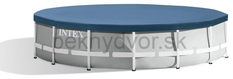 Bazén Intex® Prism Frame Premium 26724, kartušová filtrácia, rebrík, krycia plachta, spodná plachta, 457x107 cm