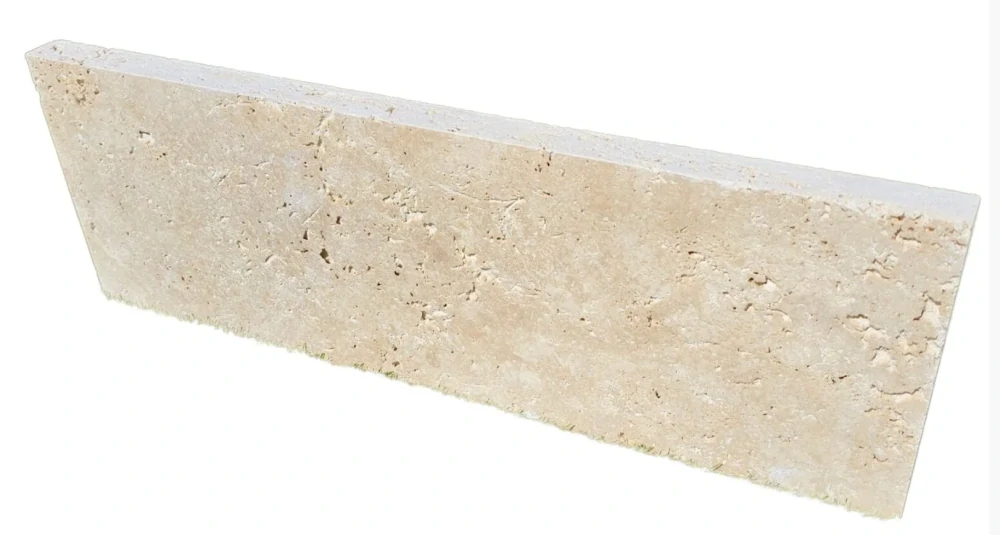 Obrubník z Travertínu Classic 61×20,3cm , hrúbka 3cm