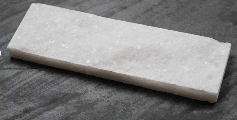 Mramor kryštál biely kamenný obklad tehlička 20 x 6cm