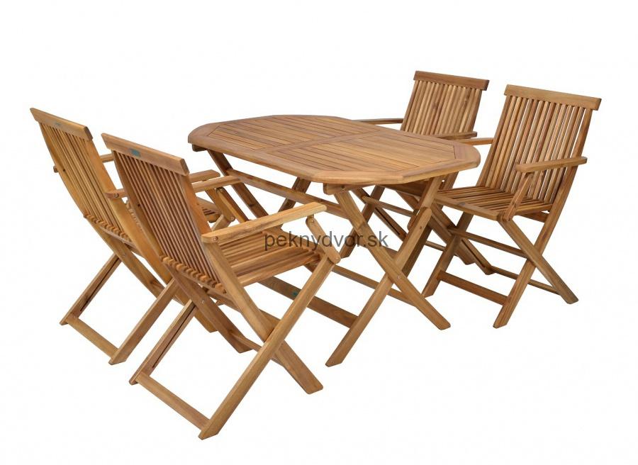 HECHT BASIC SET 4 - Set záhradného nábytku