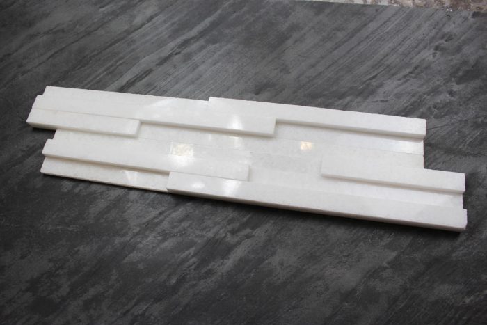 Mramor kryštál kamenný obklad 60 x 15 cm Z panel leštený