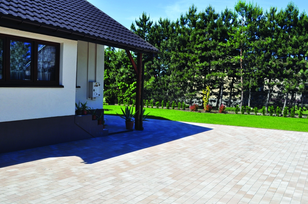 Zámková dlažba - Tehla colormix 6 cm