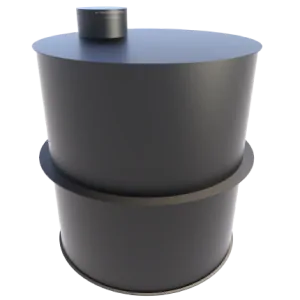 Plastová nádrž na dažďovú vodu | samonosná 12 m3