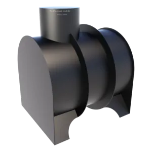 Plastová nádrž na dažďovú vodu | samonosná | ležatá 2 m3