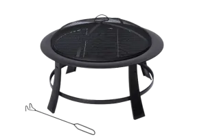 Ohnisko Strend Pro Grill, kovové, okrúhle, 76x50 cm