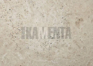 Travertín Classic Obklad / Dlažba 91,5×61cm, hrúbka : 1,2 cm, neplnený – kefovaný