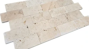 Travertín Classic kamenná dlažba 30,5 x 15,2cm, hrúbka 3cm, zaoblené hrany