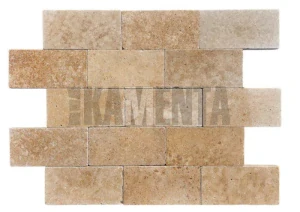 Travertín Camel kamenná dlažba 30,5 x 15,2cm hrúbka 3cm