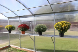 Bočná polička do skleníkov GALERICA, 97 cm