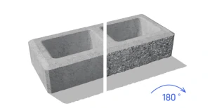 Blok Mac M lite plot sivá 50x20x10 cm