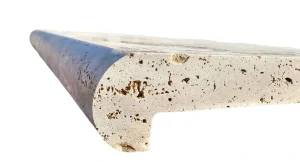 Bazénový lem Travertín Camel Prémium 61 cm x 33 cm , hrúbka: 3cm