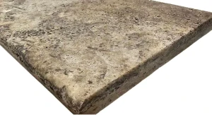 Bazénový lem Travertín Silver 100 x 33cm, hrúbka 3cm