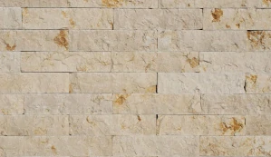 Mramor Crema SF tehlička 30x7cm – krémový mramor na fasádu a steny