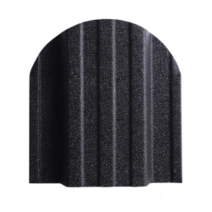 Plechová plotovka RAL 9005 MAT