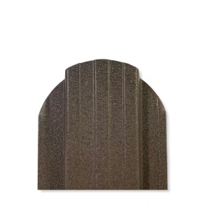 Plechová plotovka RAL 8019 MAT