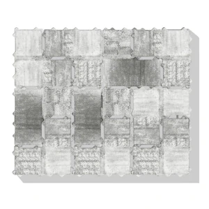 Ekologická zámková dlažba OPTIKO HYDRO | 25x25/12,5x8 cm