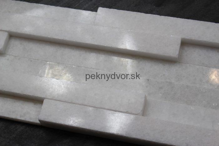 Mramor kryštál kamenný obklad 60 x 15 cm Z panel leštený
