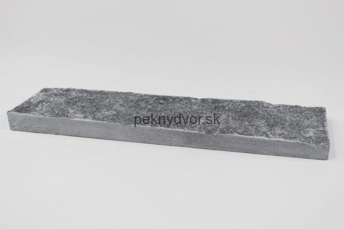 Mramor čierny kamenný obklad tehlička 30 x 7,5cm