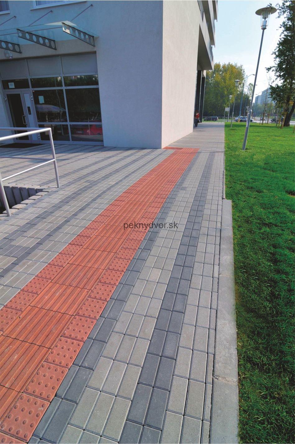 Dlažba pre nevidiacich