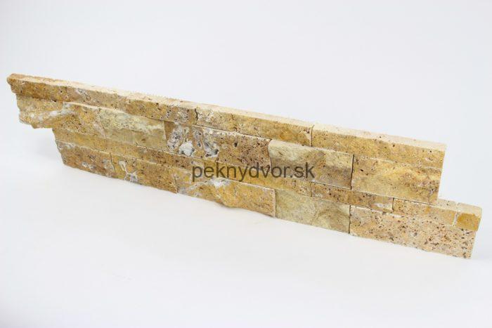 Travertín Gold Z-panel 60 x 15 x 1,5 – 2,5cm