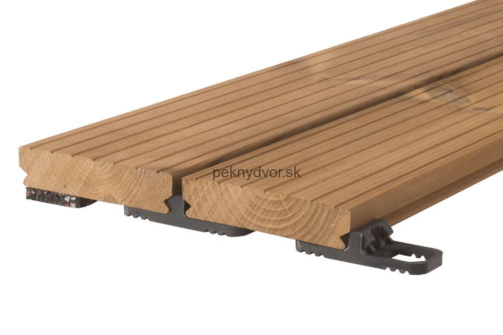 Plastový X2 klip | 100 ks v balení