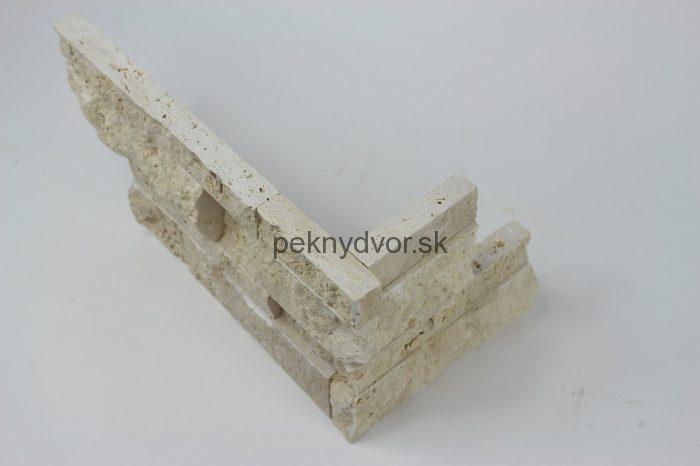 Travertin Classic SF panel Z- 60 cm x 15 cm x 1,5-2,5 cm – rohový prvok