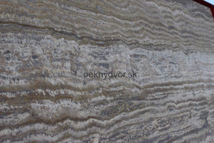 Exclusive Travertín Madeira 122 cm x 61 cm x 1 cm, matný – plnený