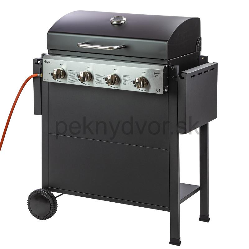 Plynový gril štvorhorákový 12 kW Texas 4X