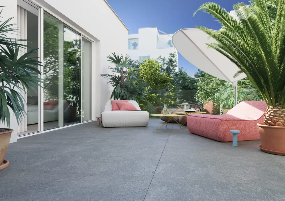 Signum grey | 60 x 60 x 2 cm