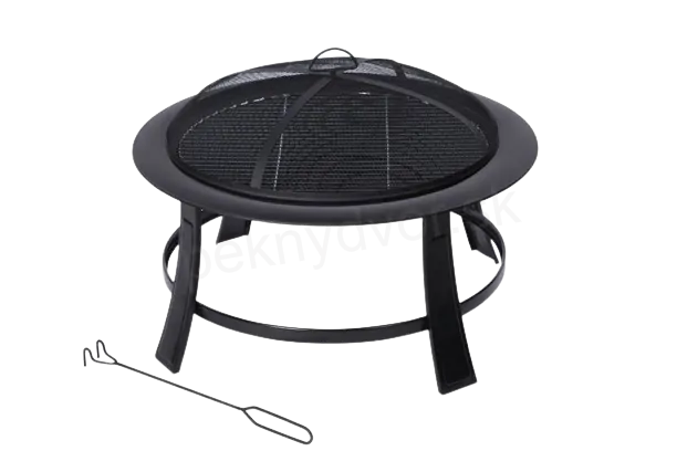  Ohnisko Strend Pro Grill, kovové, okrúhle, 76x50 cm 