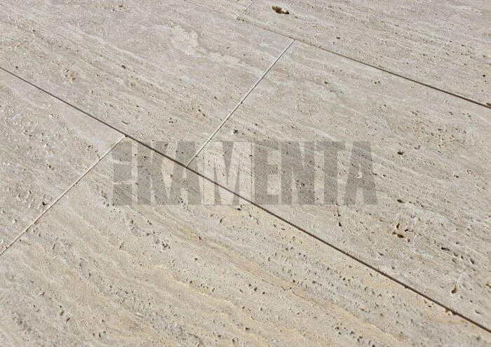 Travertín Classic VC Obklad/Dlažba 61 x 30,5 x 1,2cm – neplnený – Premium