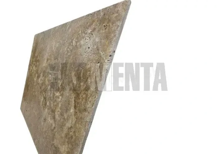 Travertín Camel Obklad / Dlažba 91,5×61cm, hrúbka : 1,2 cm, neplnený-kefovaný