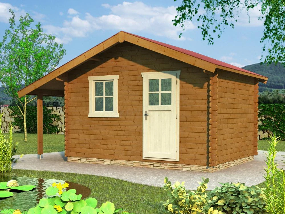 Záhradná chatka typ 935 - 395 x 295 cm