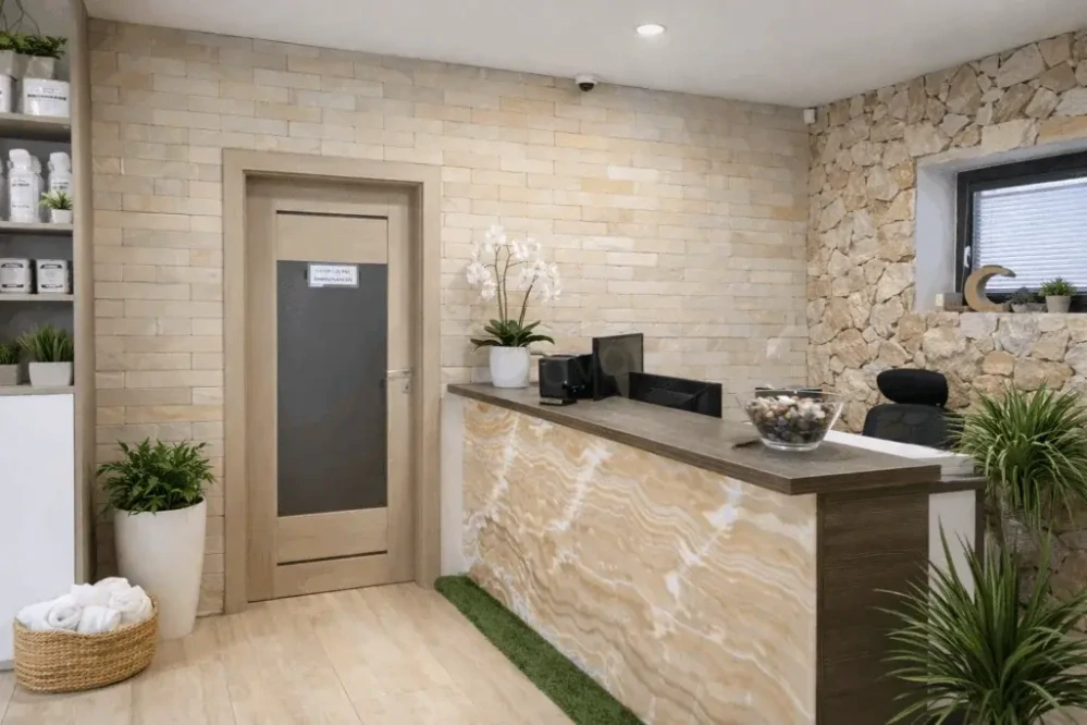 Pieskovec tehlový obklad Mint 30×7,5 cm