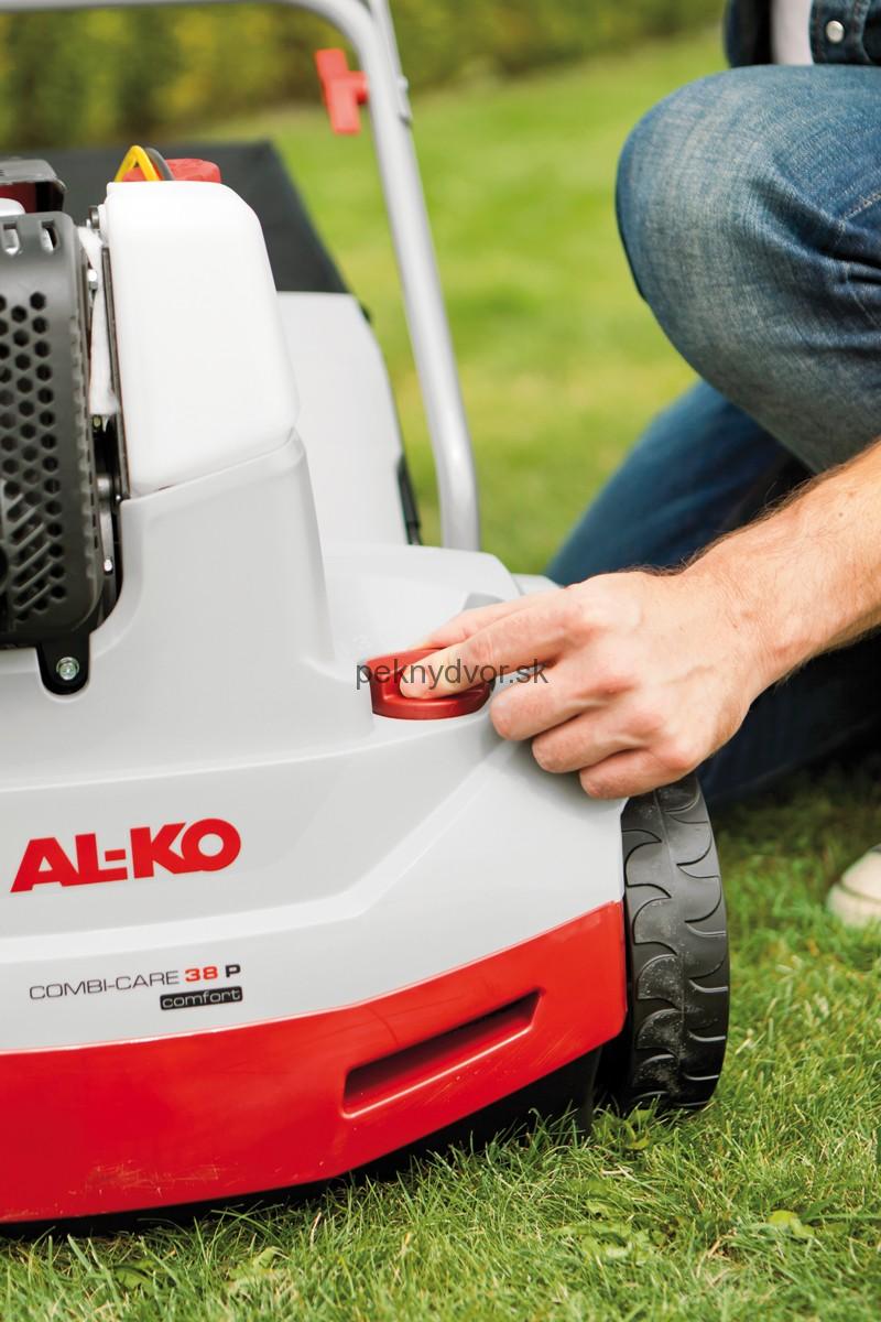 Benzínový prevzdušňovač AL-KO Combi Care 38 P Comfort s košom