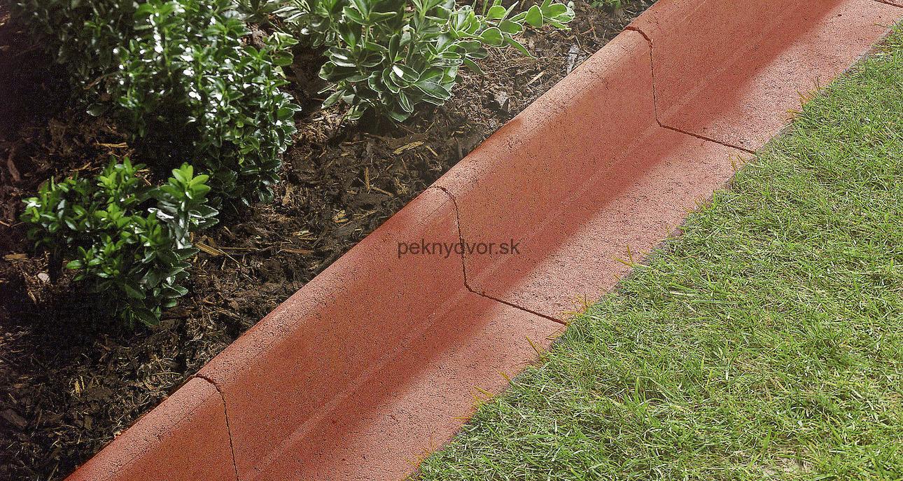 Obrubníky betónové L | 30 x 15 (16,5) x 4 cm