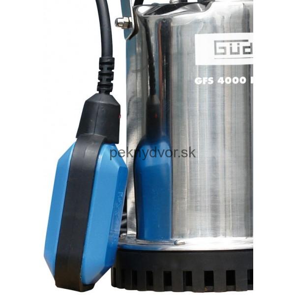 Čerpadlo na plytkú vodu GFS 4000 INOX