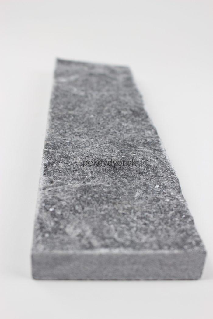 Mramor čierny kamenný obklad tehlička 30 x 7,5cm