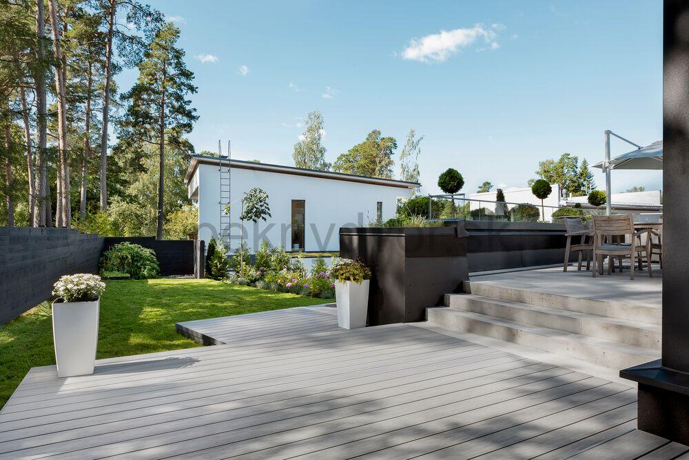 Terasová doska WPC UPM ProFi Piazza One Silver Teak | 4000 mm