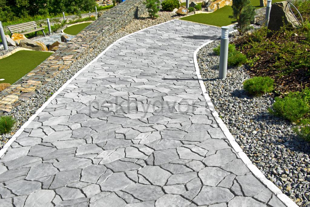 Zámková dlažba - Sasso colormix 6 cm
